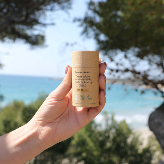 crème solaire naturelle et bio SPF30 haute protection