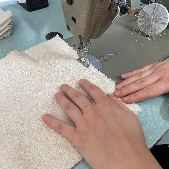 fabrication de la serviette en tissu éponge